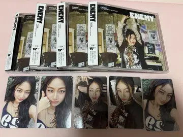 TWICE ENEMY 지효반 솔로반 앨범 CD 트레이딩 카드 포함