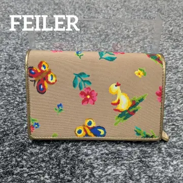 FEILER 하이디 접이식 지갑 베이지