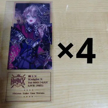 기사X KnightX 부도칸 2025 클리어 티켓 홀로 티켓 테루토
