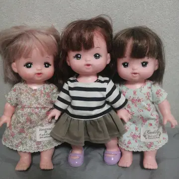 3체 세트 멜짱 유카짱 레나짱 의류 포함