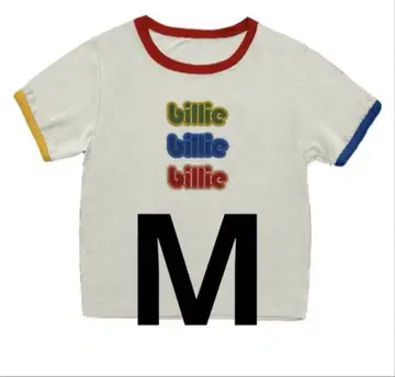 billie 로고 T셔츠 M 사이즈