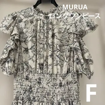 MURUA 롱 꽃무늬 원피스