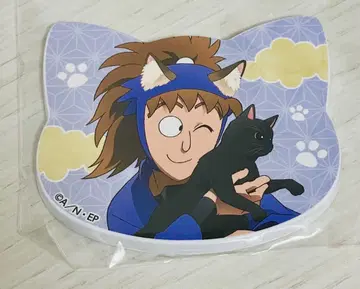 닌타마 난자타운 고양이형 마그넷 배지 라이조 네코야시키에서 대수색의 단