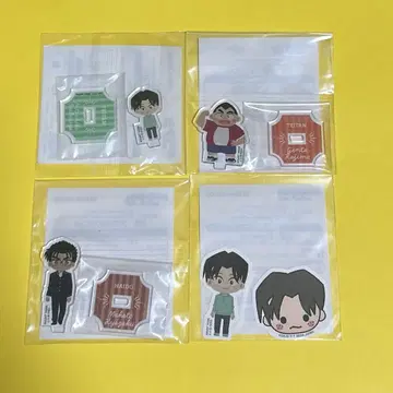 명탐정 코난 세가 럭키 쿠지 온라인 아크릴 스탠드 스티커 세트 묶음 판매