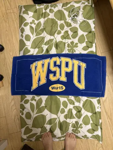 WSPU WurtS 로고 타월