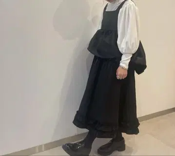 unminou 새틴 벌룬 뷔스티에