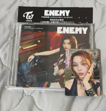 TWICE ENEMY 솔로반 개봉 완료 미사용 시리얼