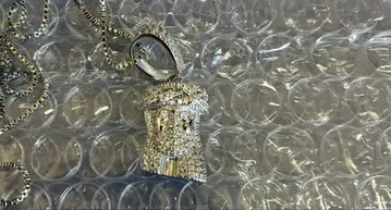 silver925 cz 다이아  목걸이 실버