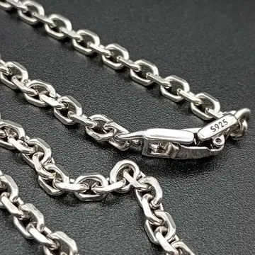 실버 925 체인 목걸이 45cm 키헤이 S925 순은 남성용