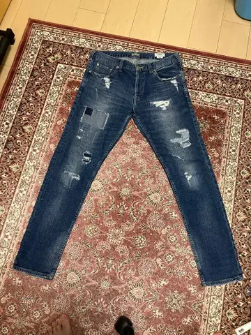 BAYFLOW DENIM 테이퍼드 W31 리페어