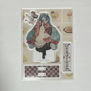 유키 미쿠 아크릴 스탠드 SNOWMIKU 2024