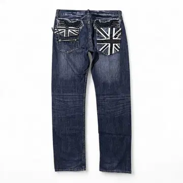 A/L Feather British Jeans y2k 갸루 sk8