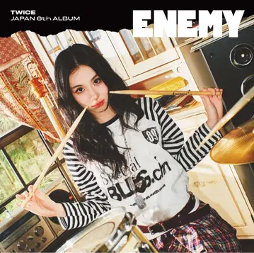 트레이딩 카드 포함 TWICE 일본 6th 앨범 ENEMY 채영반 10장