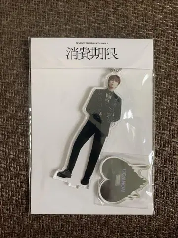 SEVENTEEN 세븐틴 세부치 소비기한 아크릴 스탠드 원우