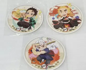 귀멸 전집중전 to go 한정판 코스터 렌고쿠 우즈이 탄지로