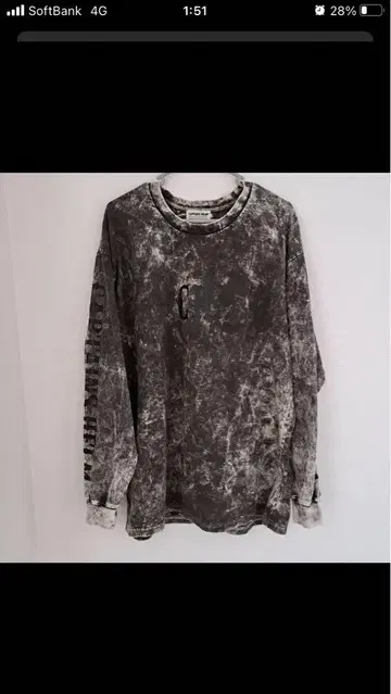 CALIFORNIA SHIRT 타이다이 패턴 긴팔 티셔츠