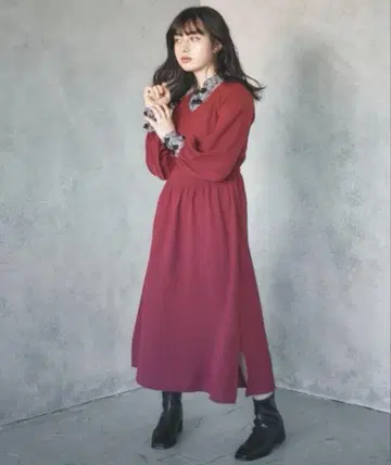 idem 시크 차이나 원피스