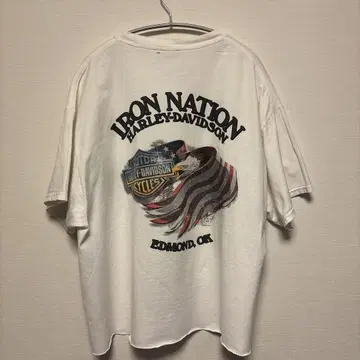 [90s] USA제 Harley-Davidson 이글 셔츠