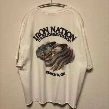 당일 발송 90s USA제 Harley-Davidson 이글 T셔츠