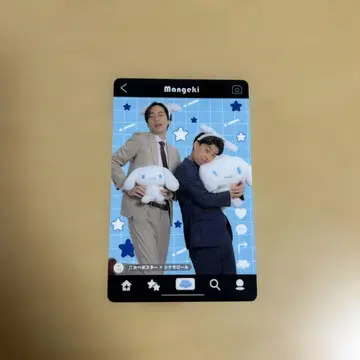 요시모토 만담 극장 x 시나몬 롤 벽 포스터