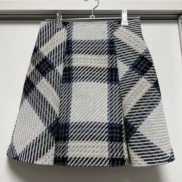 스나이델 로빙 체크 미니 스커트
