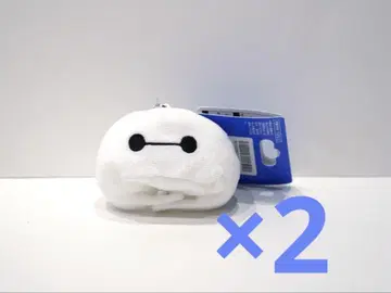 도쿄 디즈니랜드 베이맥스 키체인 팬캡 2개