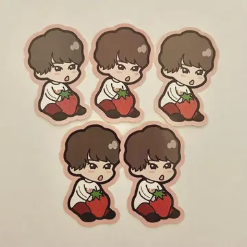 스에자와 세이야 스티커 5장 세트