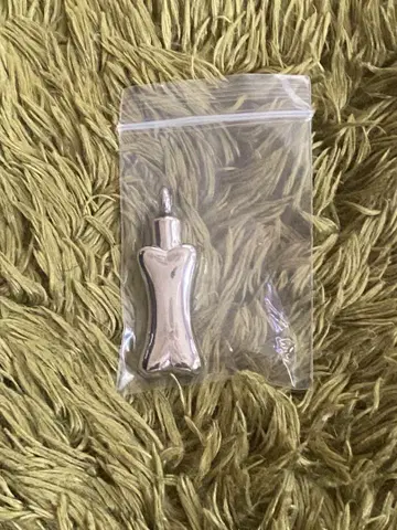 실버 뼈다귀 모양 펜던트 목걸이