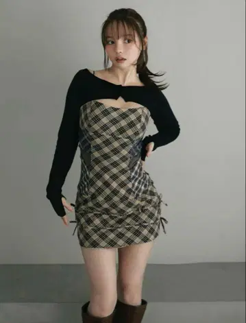 앤드마리 andmary Aine 세트 미니 드레스