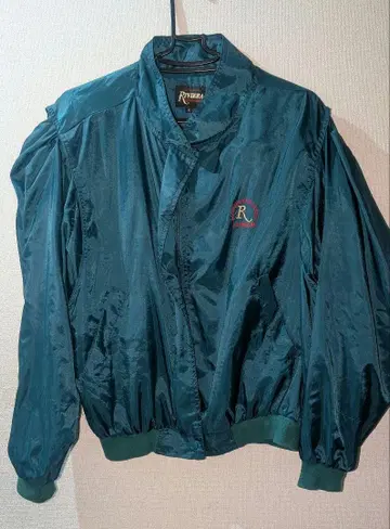 새상품급 90년대 빈티지 RIVIERA 다크 그린 자켓