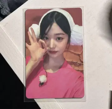 IVE 원영 트레이딩 카드 EMPATHY 회장 한정판 4/27