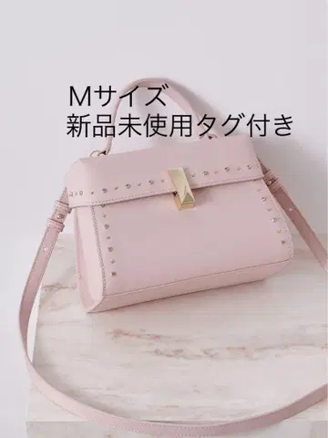 CELFORD 비쥬 스터드 미니백 M LPNK