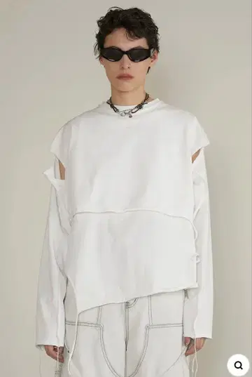 Prank Project 레이어드 롱 슬리브 티 새상품급