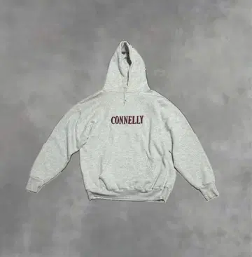 CONNELLY 후드 부착 후드티 그레이