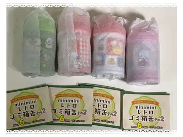 산리오 미니미니 레트로 쓰레기통 캔 키티 마이멜로디 개로피 치어리