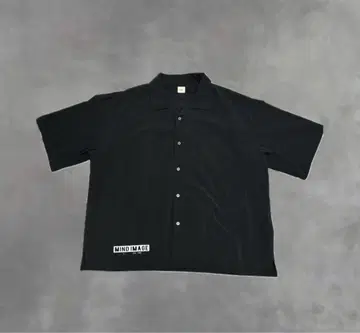 MIND MADE 반팔 셔츠 블랙