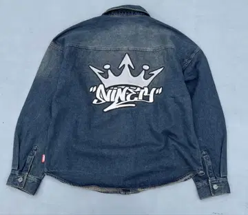 king Logo Denim L/S shirts