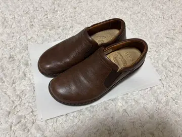 H.P.S. 컴포트 슈즈 슬립온 천연 가죽 22.5cm