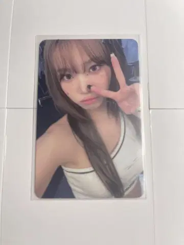 르세라핌 채원 EASY kpopmerch 영통