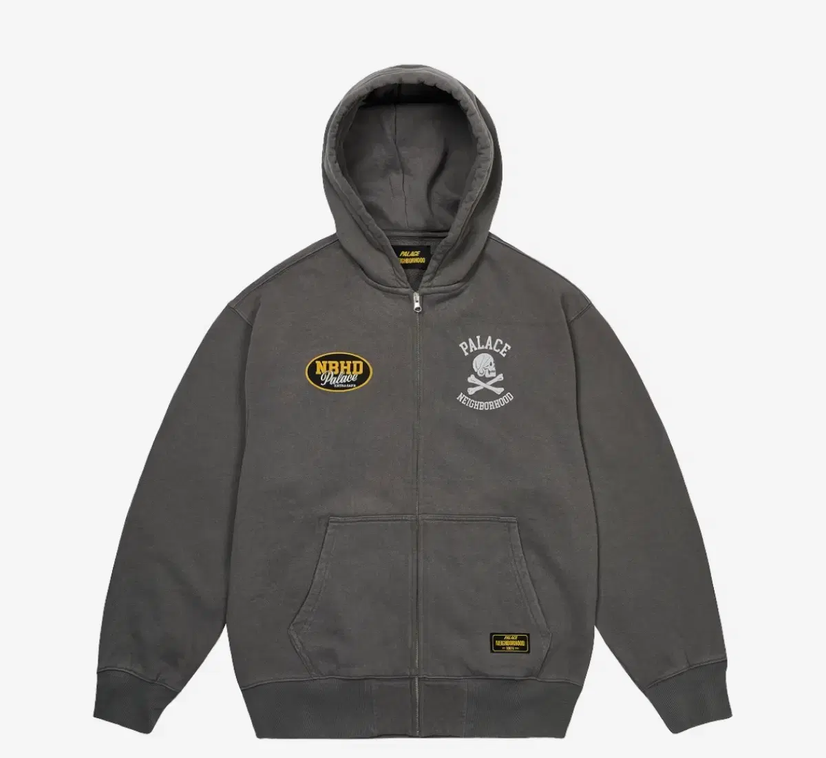 L PALACE HIM TRI-GRAM HOOD BLACK