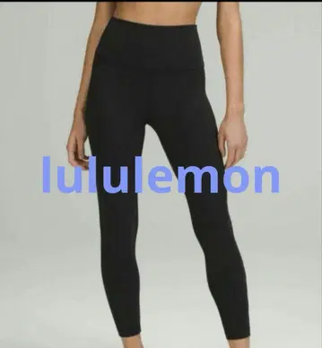 룰루레몬 lululemon 레깅스 네이비 요가웨어 아라인