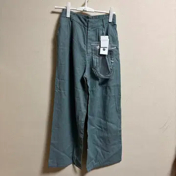 LOWRYS FARM 와이드 팬츠 M 린넨 레이온 M 미사용 새상품