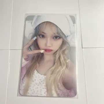 르세라핌 채원 CRAZY withmuu 럭키 드로우 1회차