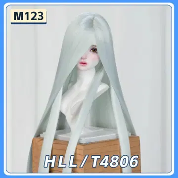 인형 가발 스트레이트 롱 21~22.5cm