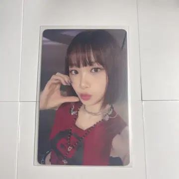 LE SSERAFIM 채원 CRAZY yizhiyu 영통 트레이딩 카드