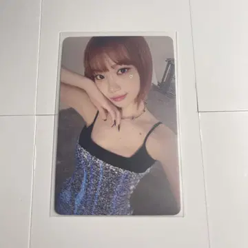 LE SSERAFIM 채원 CRAZY HMV 럭키 드로우 트레이딩 카드