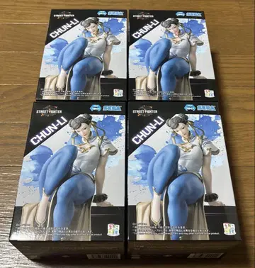 스트리트 파이터 6 쵸코노세 피규어 춘리 4개 세트