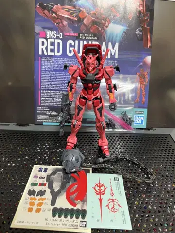 HG 빨간색 건담 완성품 정크