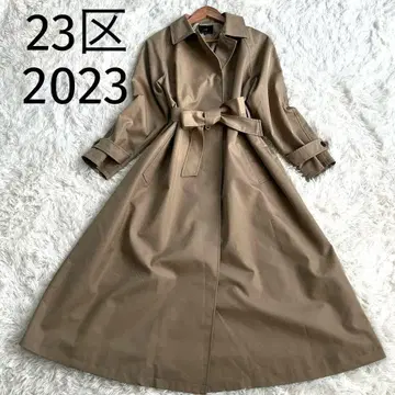 [ 새상품급 ] 23구 2023년 트렌치코트 롱 M 사이즈 베이지