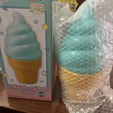 재미있는 잡화 소프트 크림 램프